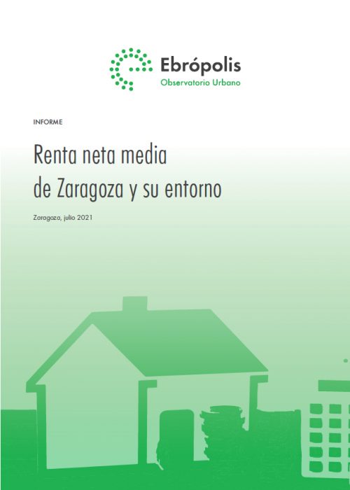 Renta neta media de Zaragoza y su entorno (2021)