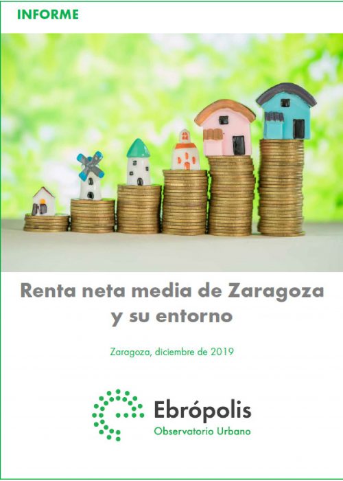 Renta neta media de Zaragoza y su entorno (2019)