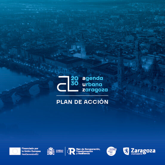 Portada Plan de Acción de la Agenda Urbana de Zaragoza