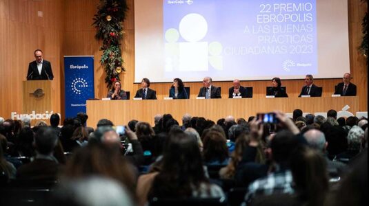 Entrega del 22 Premio Ebrópolis a las Buenas Prácticas Ciudadanas