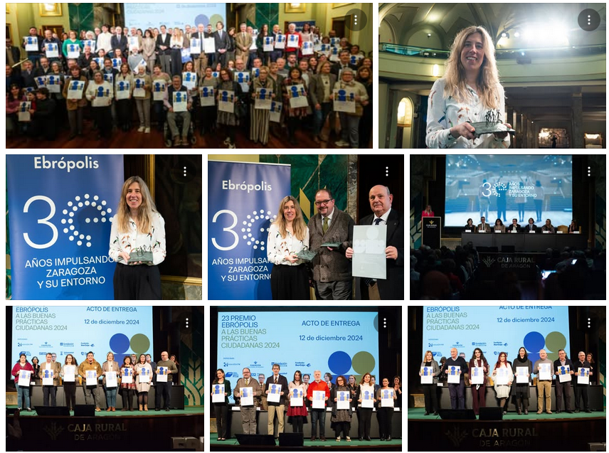 Álbum de fotos del 23 Premio Ebrópolis en Facebook