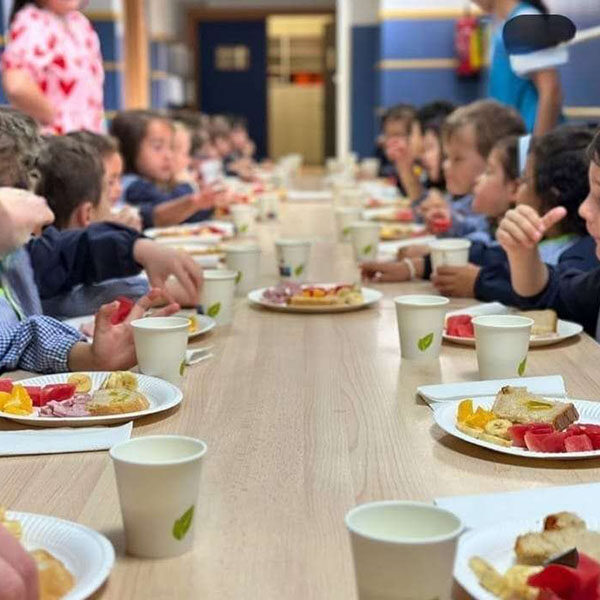 Desayuno saludable del AMPA La Salle Franciscanas