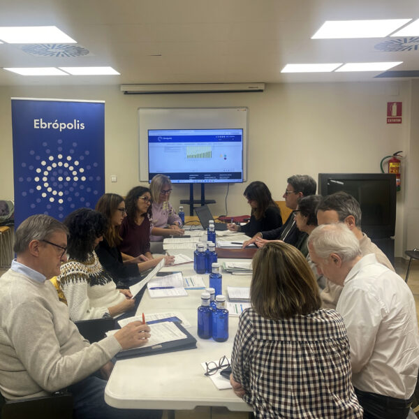 Reunión del equipo del Observatorio Urbano de Ebrópolis