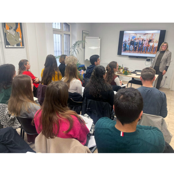 Sesión formativa de Ebrópolis a alumnos de la Universidad de Toulouse