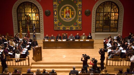 Entrega del 7º Premio Ebrópolis en el Paraninfo