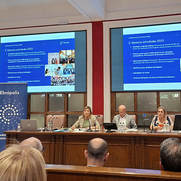 Asamblea de socios de Ebrópolis 2026