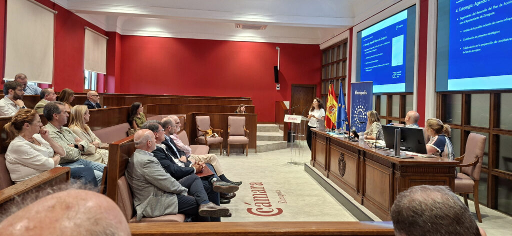 Asamblea de Ebrópolis en la Cámara de Comercio